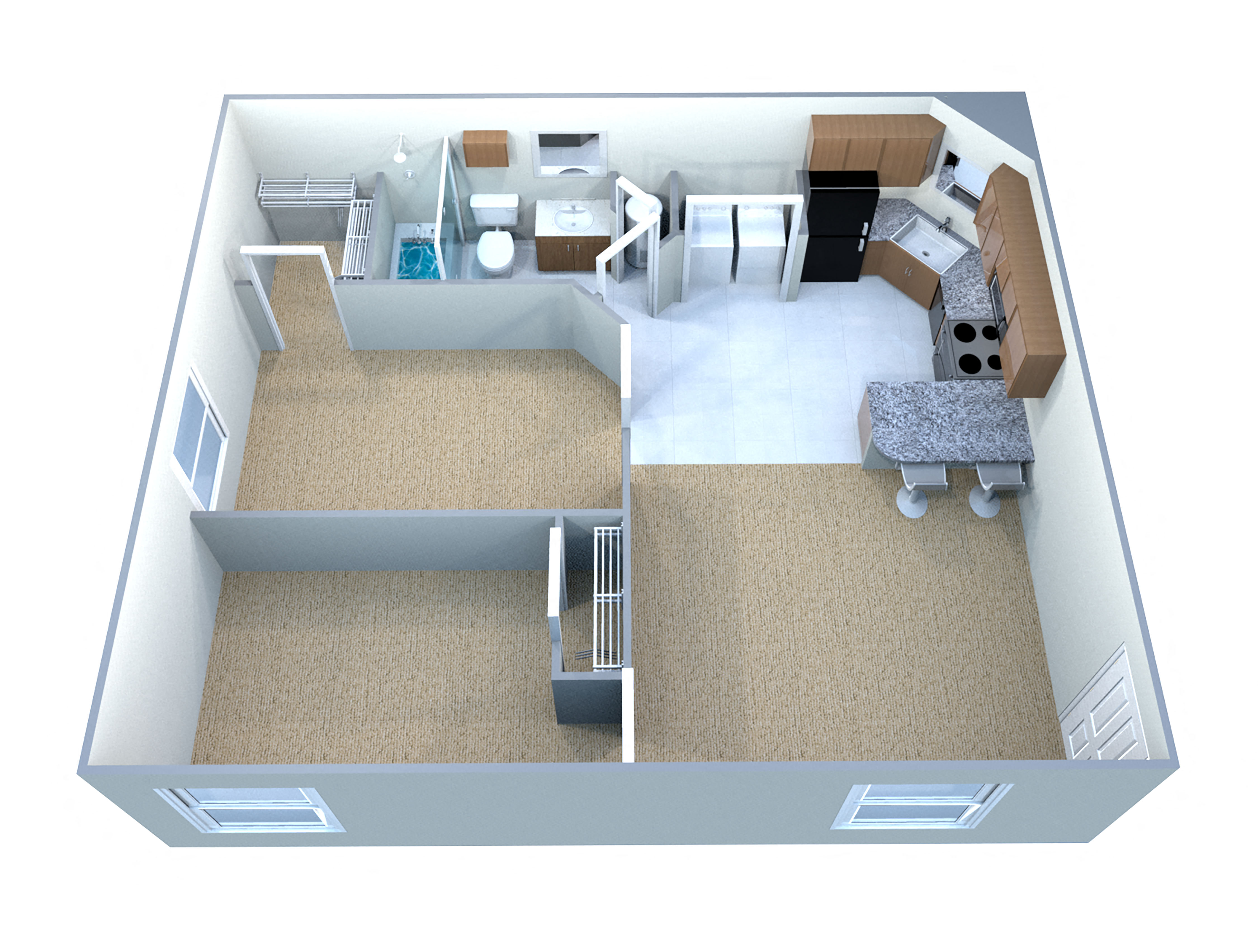 Suite A Floorplan